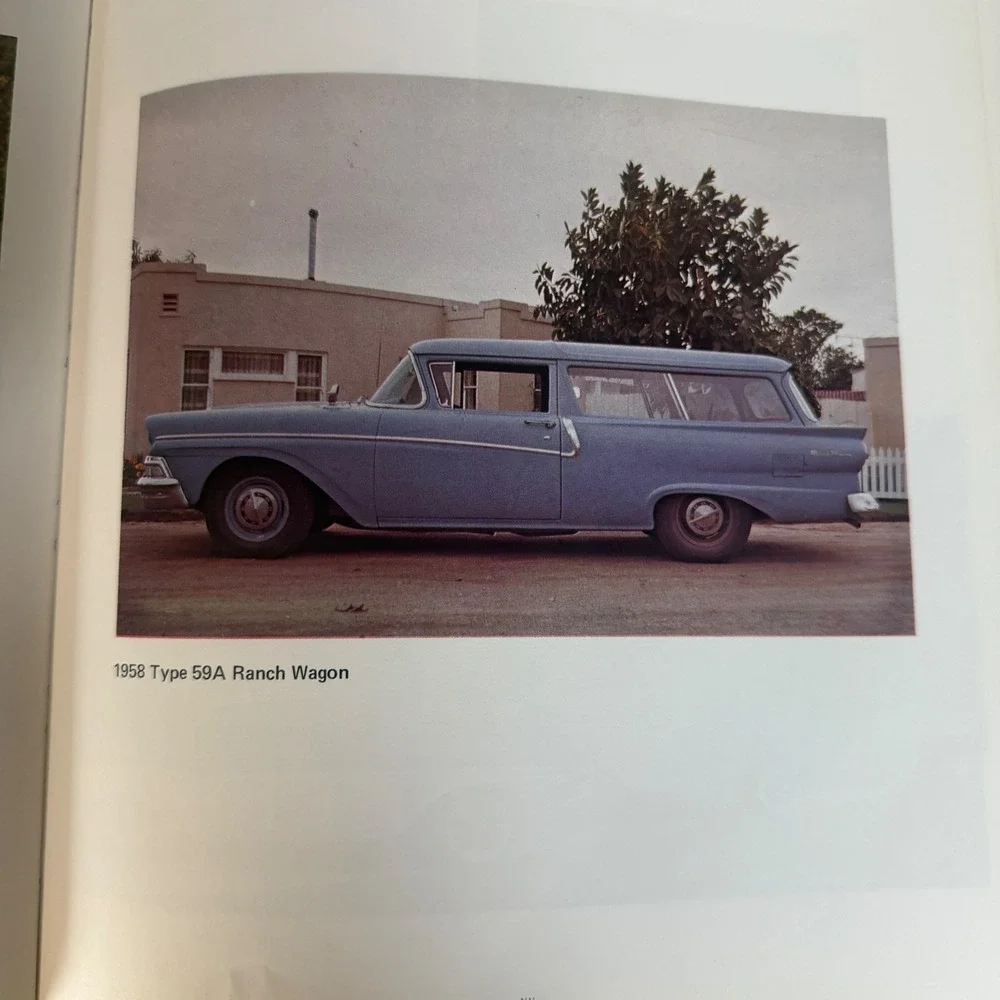 The Nifty Fifties Fords Ray Miller 1974 Hardcover Illustrated History Book
